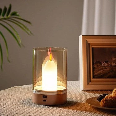 Tokyo Şarjlı Masa Lambası – 3 Renkli LED, USB'li,