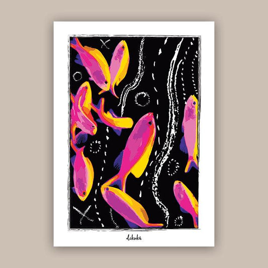 Bartlett's Anthias - Original Art Print | Poster | Canvas