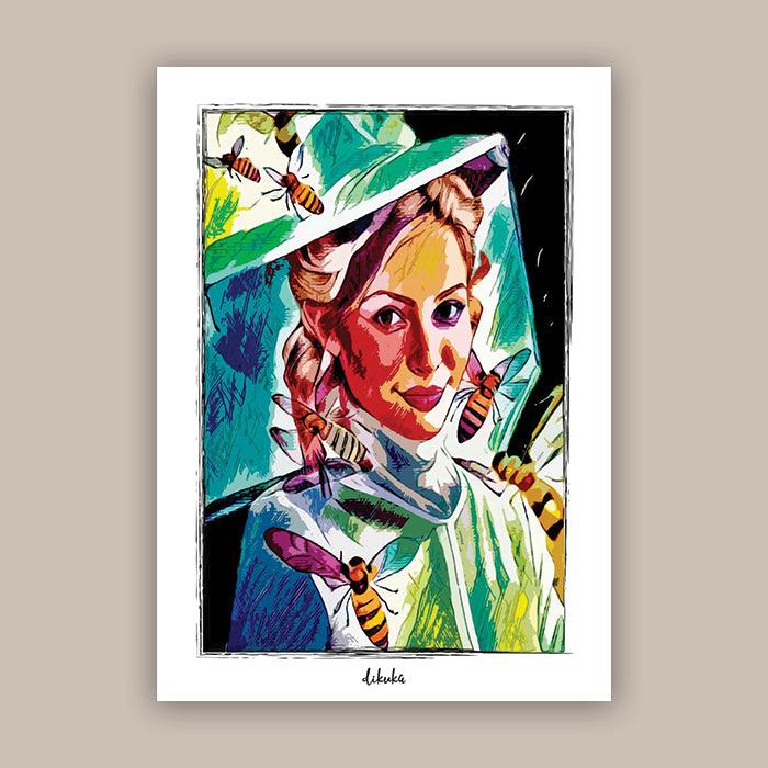 Beekeeper - Original Art Print | Poster | Canvas