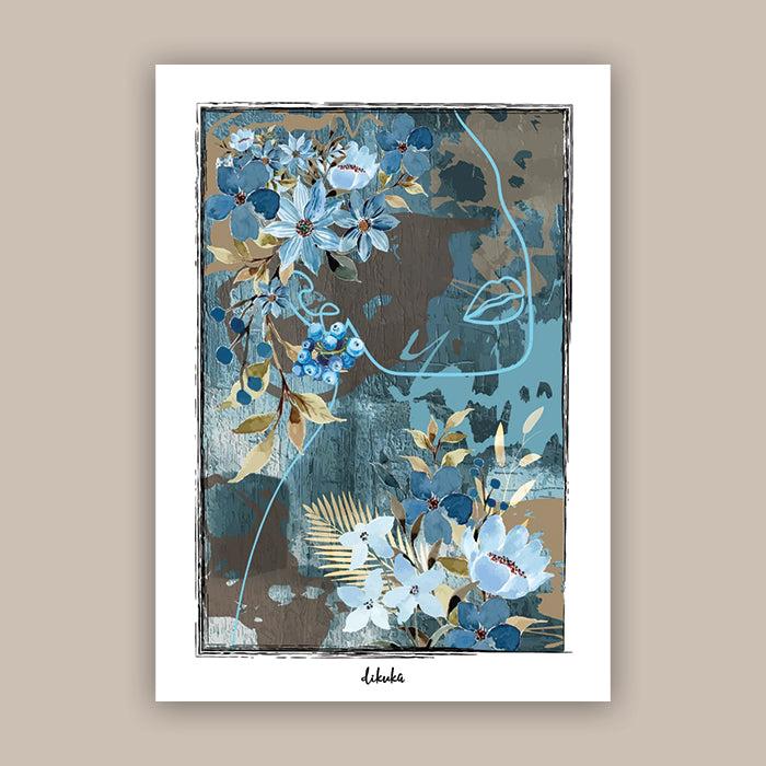 Flower 2 Wall Art - Original Art Print | Poster | Canvas