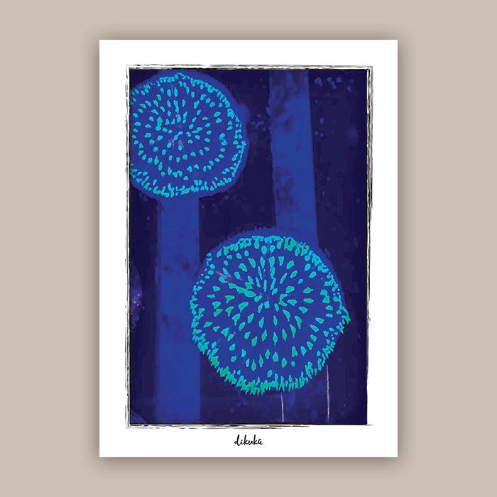 Fungia Plates - Original Art Print | Poster | Canvas