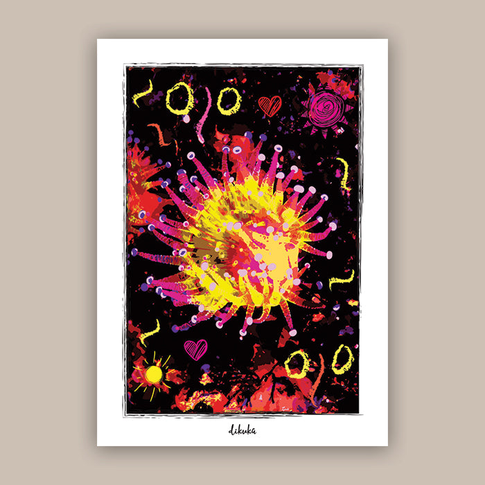 Jewel Anemon - Original Art Print | Poster | Canvas