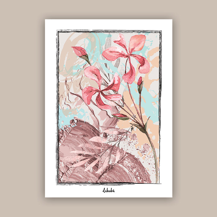 Flower Wall Art - Original Art Print | Poster | Canvas
