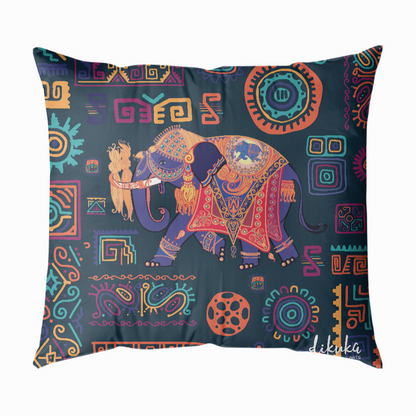 Hindistan Fili 1 43x43 Yastık Kılıfı