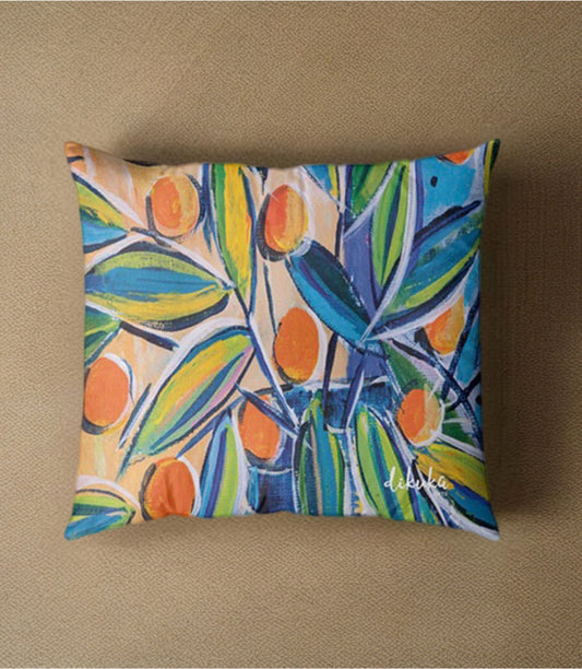 Portakal Bahçesi – Modern 43x43 Yastık Kılıfı