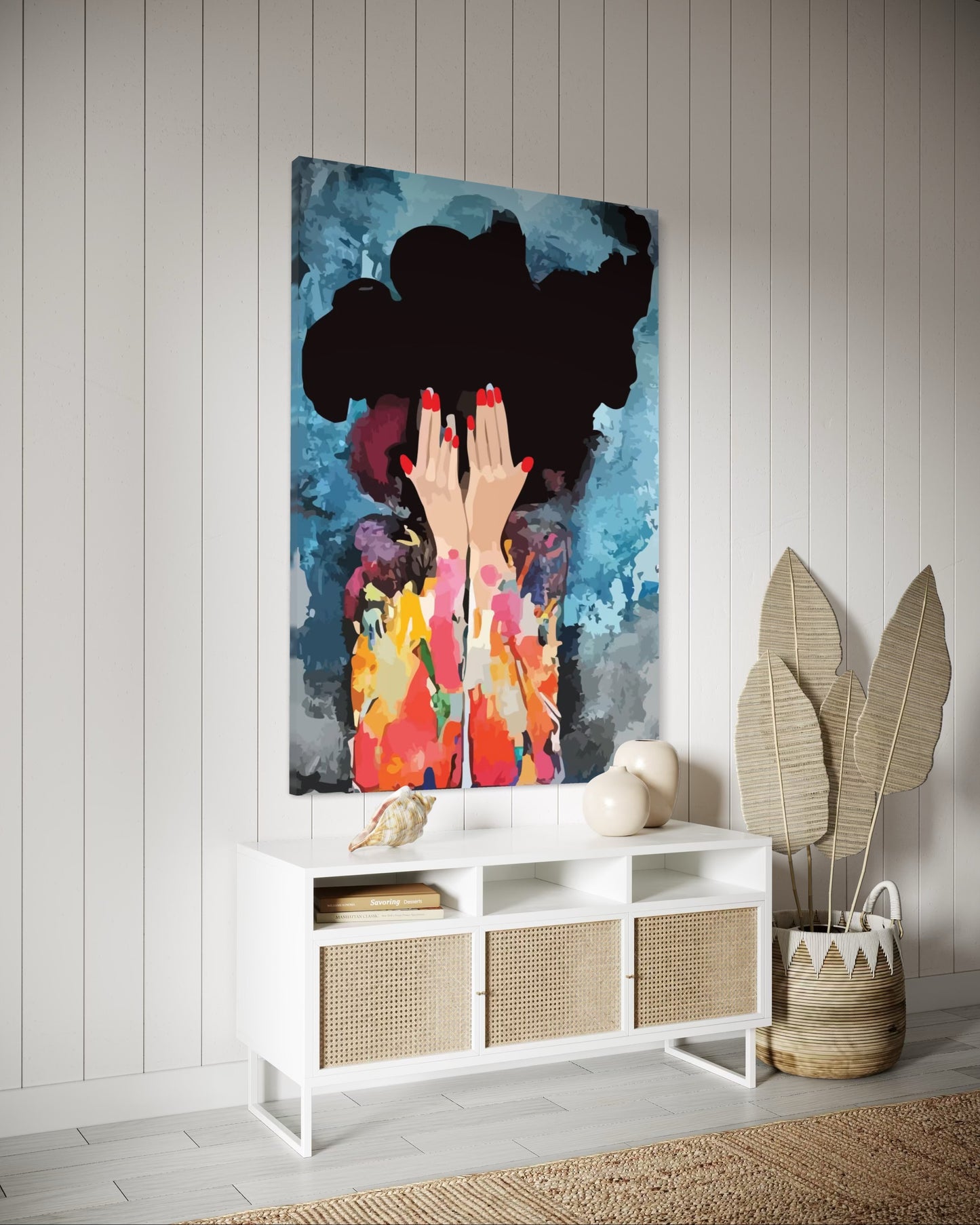 "Benlik" Tuval Üzerine Dijital Baskı Kanvas