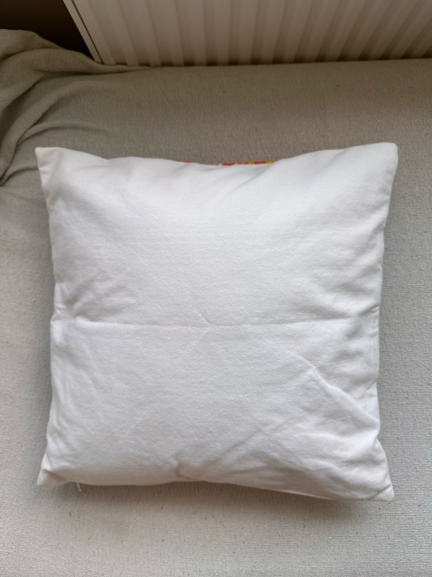 Tropilkal Desenli Modern Orjinal Tasarım Kırlent Kılıfı 43X43cm Yastık Kılıfı