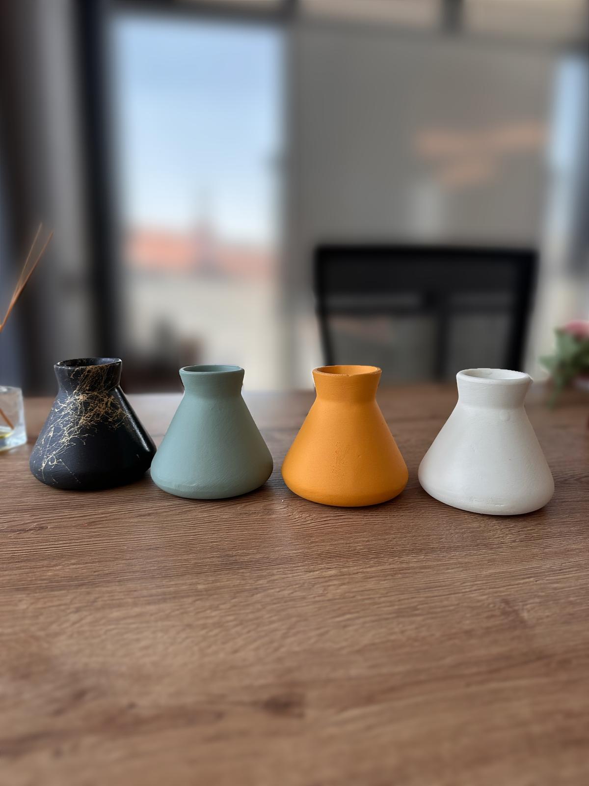 Minimal Seramik Dekor Vazo