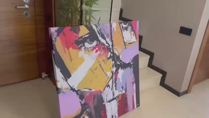 "Bölünmüşlük" Tuval Üzerine Dijital Baskı